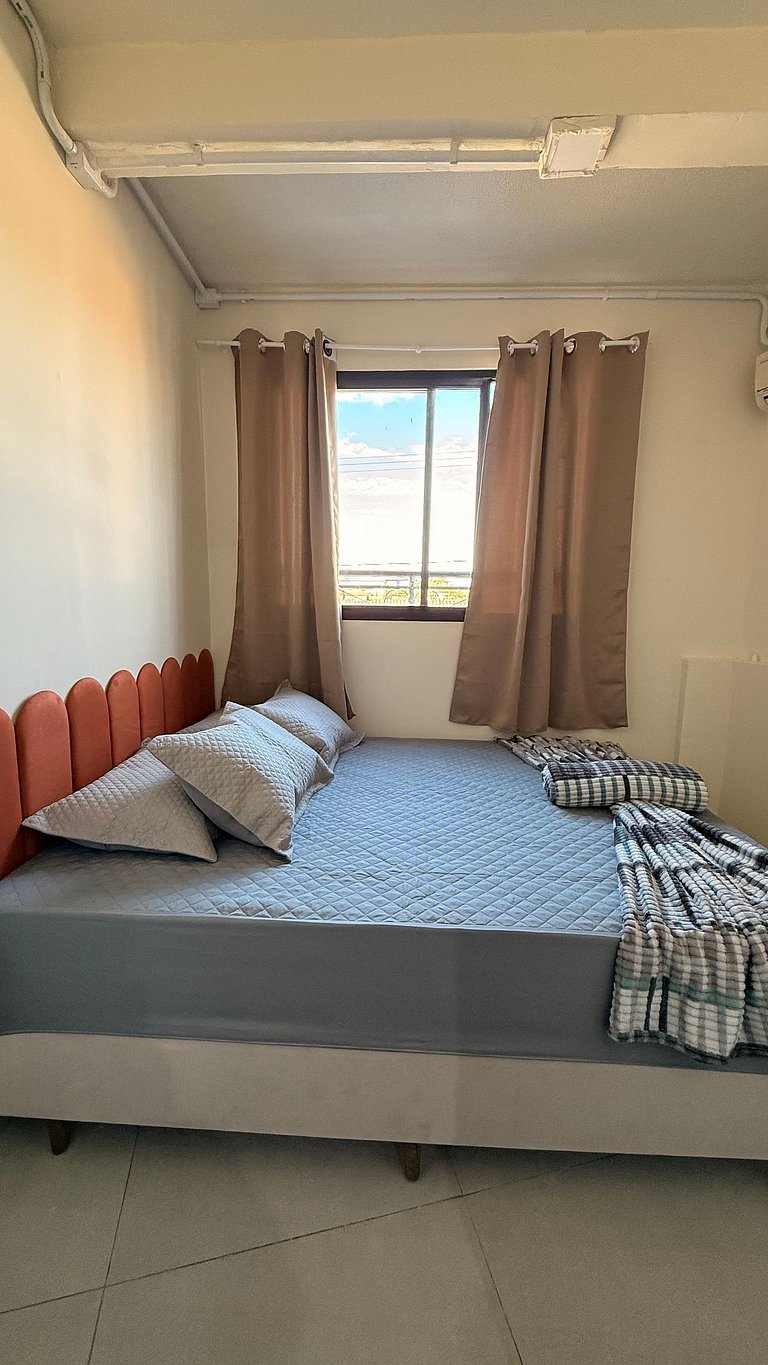 202 - Flamingo Centro Guaratuba - Pé na areia