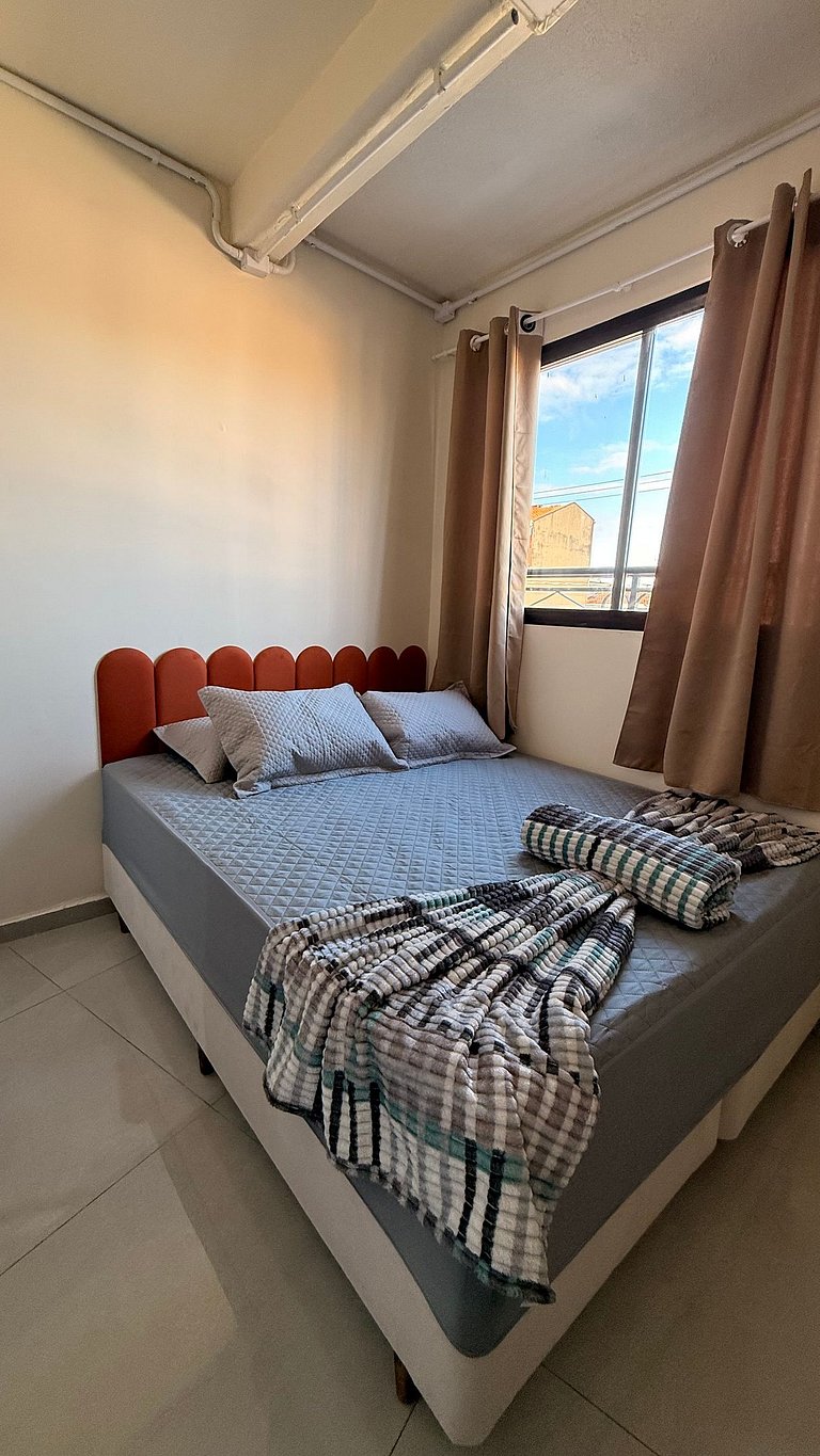 202 - Flamingo Centro Guaratuba - Pé na areia