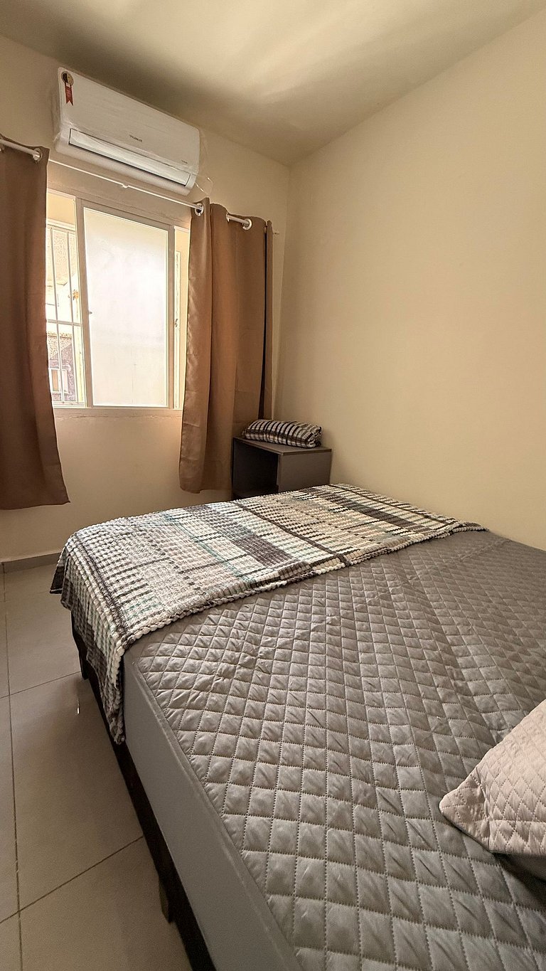 204 - Flamingo Centro Guaratuba - Pé na areia